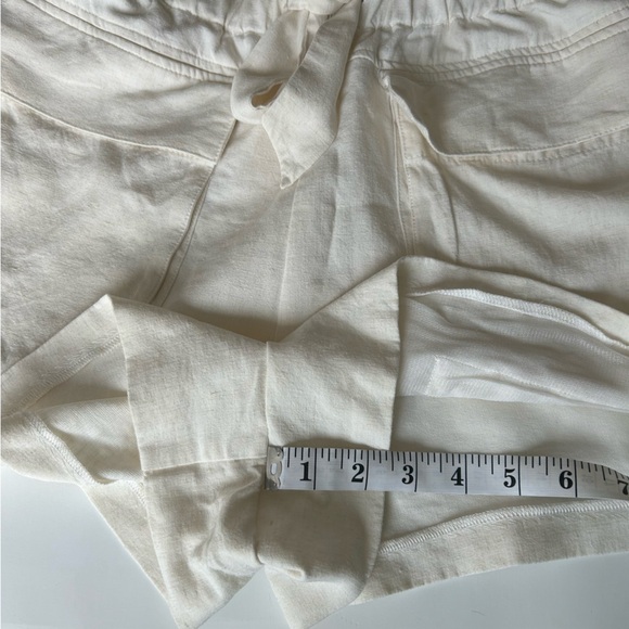 ZARA SHORTS PAPERBAG LINEN BLEND - Picture 9 of 10